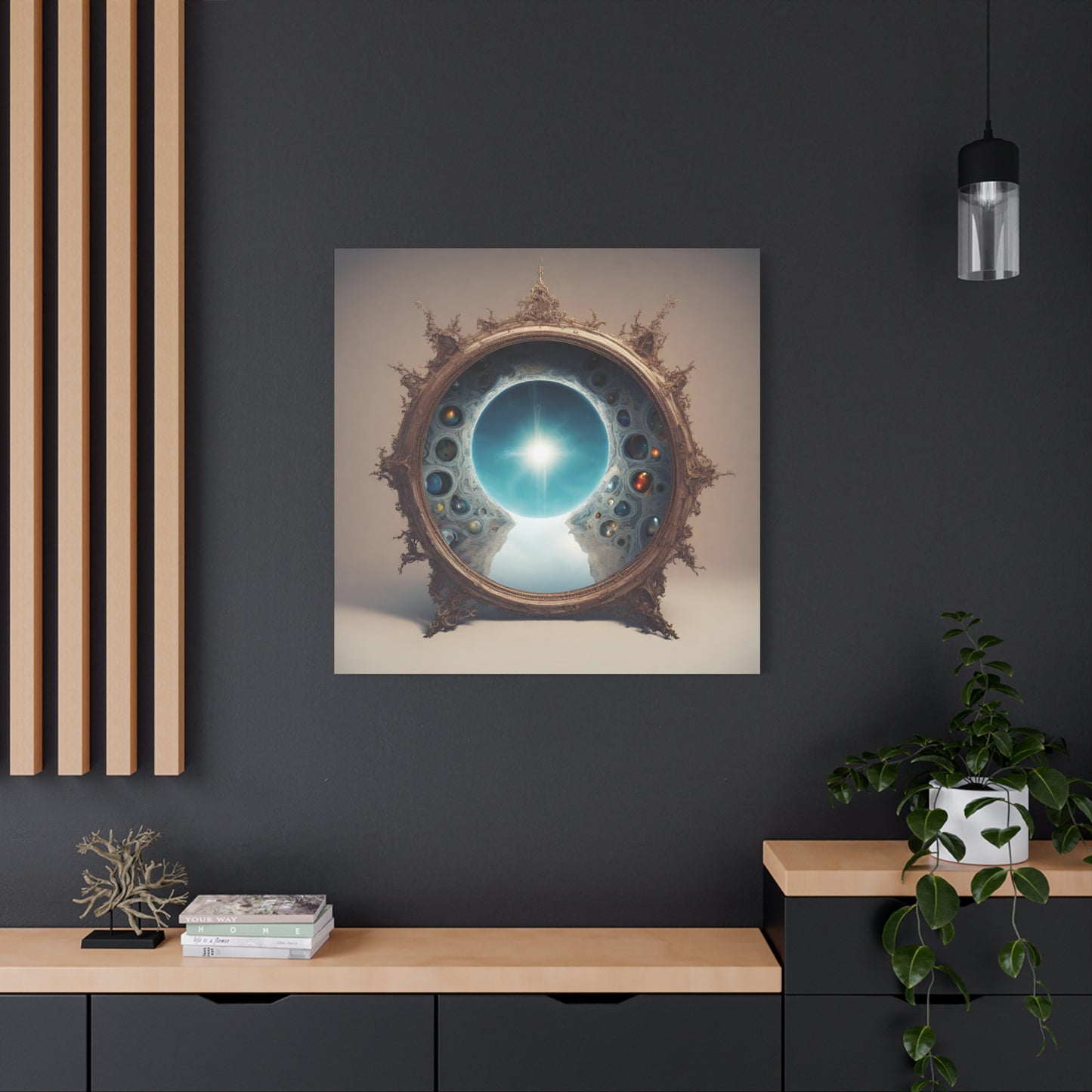 Multiverse (4) Matte Canvas, Stretched, 1.25"