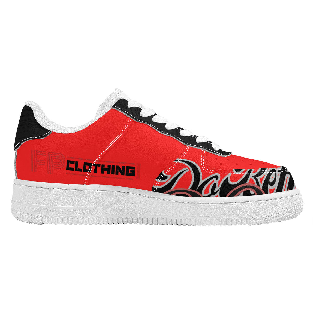 Red DB3 Low Top Sneakers - Elevate Your Style and Make a Statement