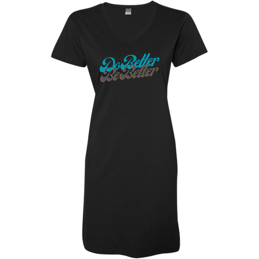 DB3 Ladies' V-Neck Fine Jersey Cover-Up