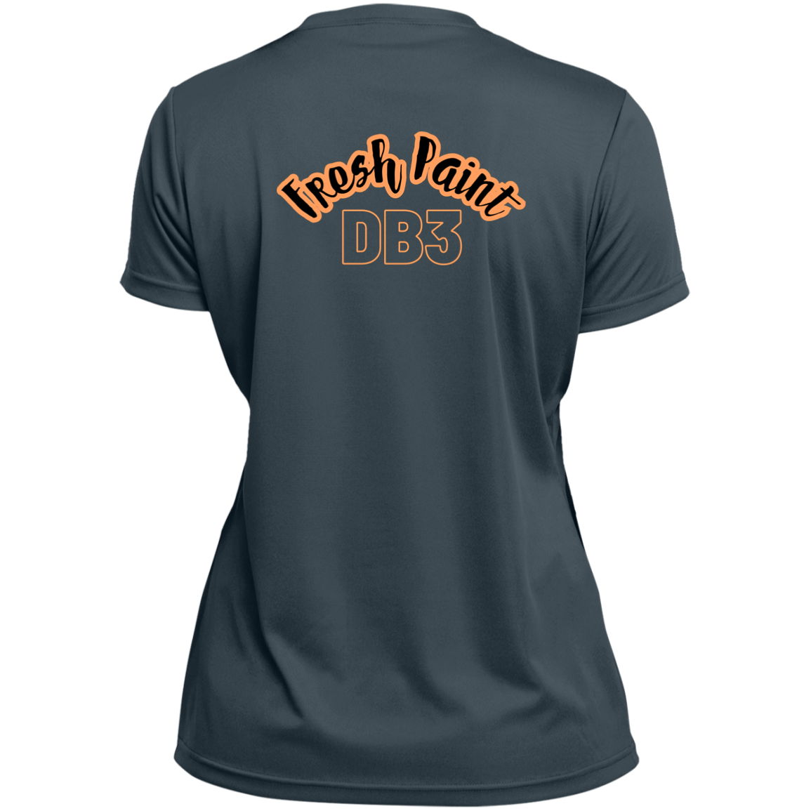 DB3 Ladies’ Moisture-Wicking V-Neck Tee