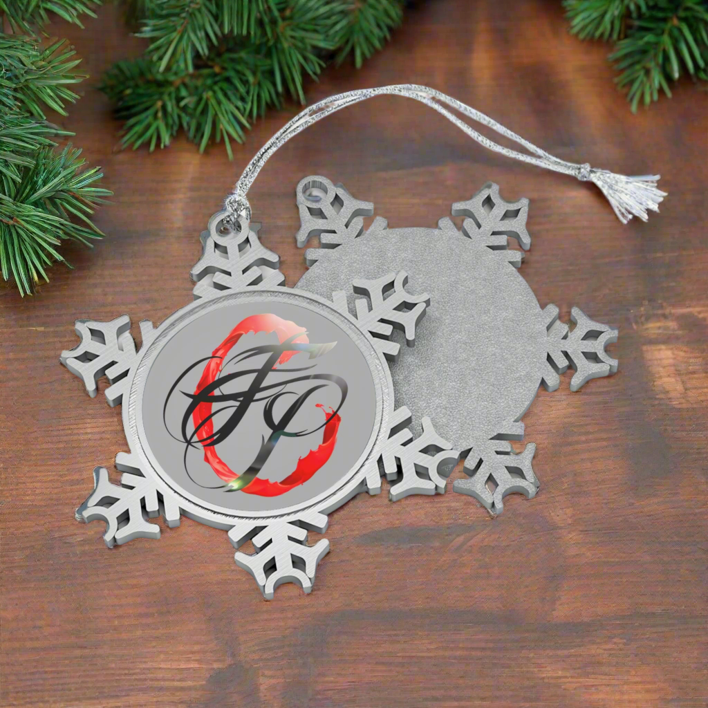 FPC Pewter Snowflake Ornament – Unique, Timeless Elegance for Your Tree