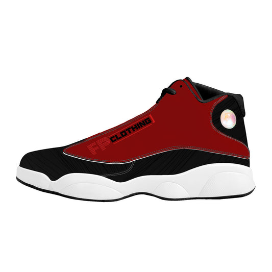 DB3 Elevate 89 High-Top Sneakers – Red