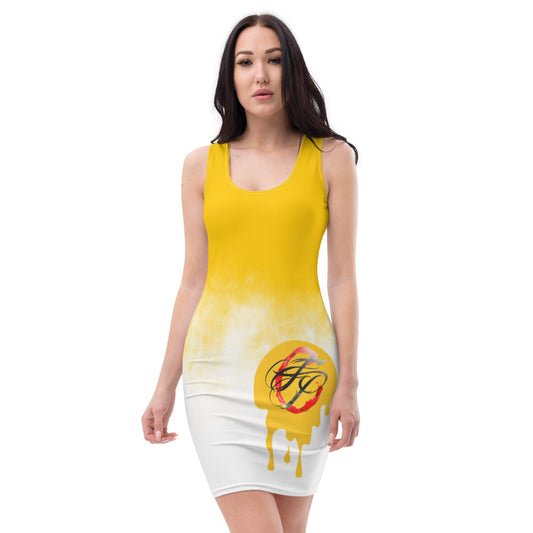 FPC Yellow Blend Dress Lrg Logo