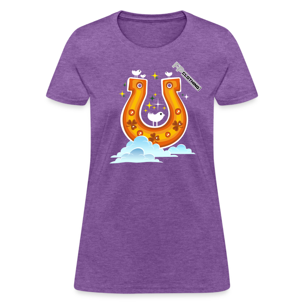 Lucky You Women's T-Shirt - purple heather
