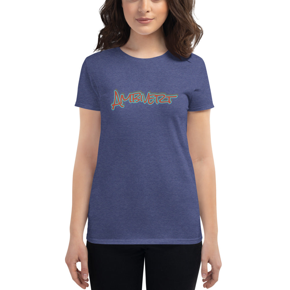 Ambivert Women's short sleeve t-shirt