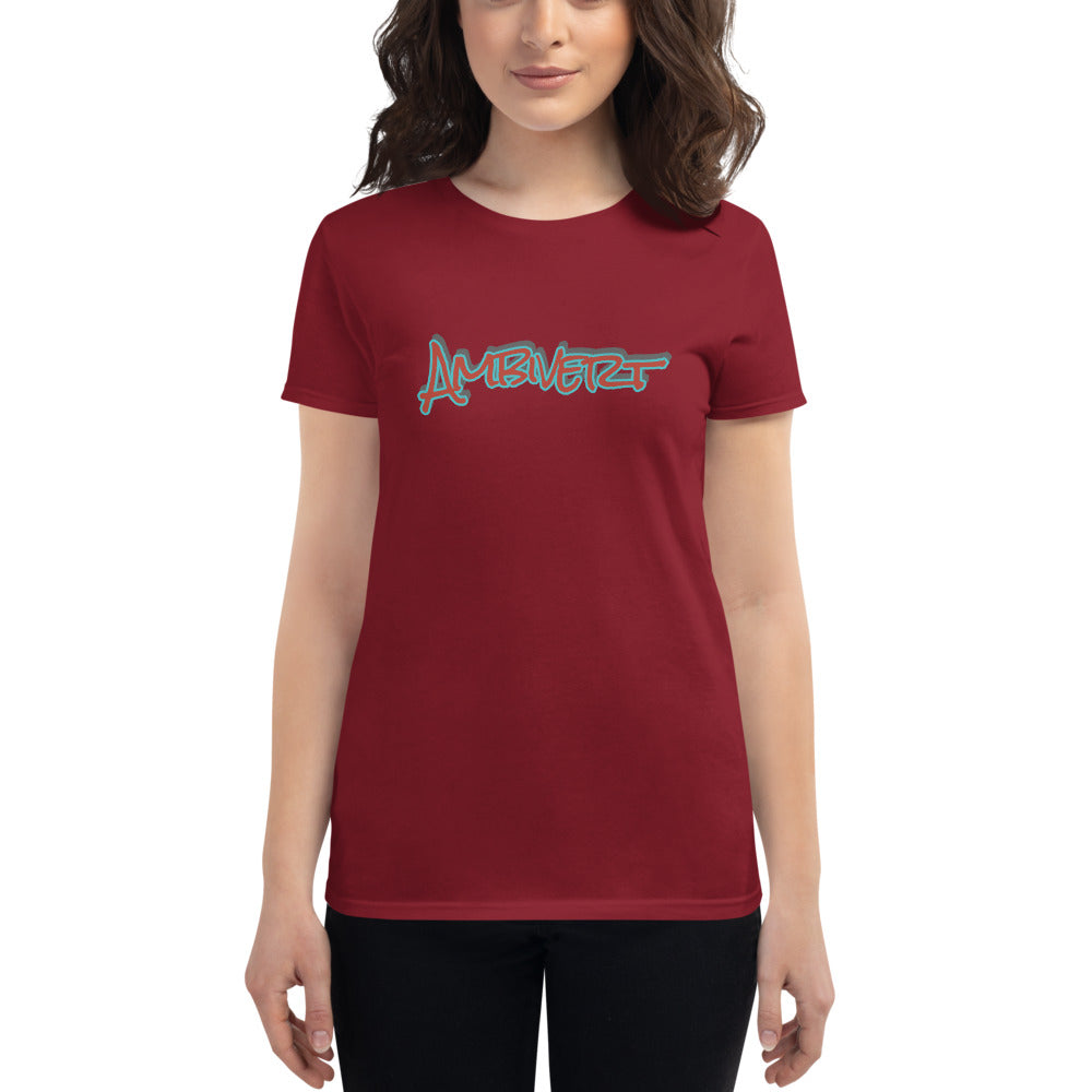 Ambivert Women's short sleeve t-shirt