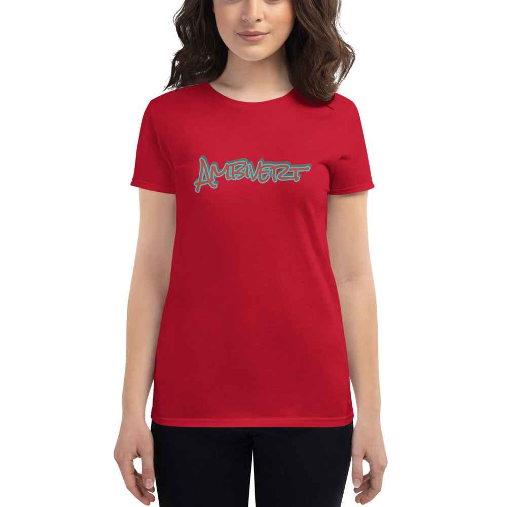 Ambivert Women's short sleeve t-shirt