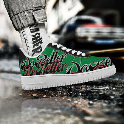 Green DB3 Low Top Sneakers - Elevate Your Style and Make a Statement