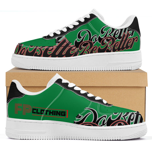 Green DB3 Low Top Sneakers - Elevate Your Style and Make a Statement