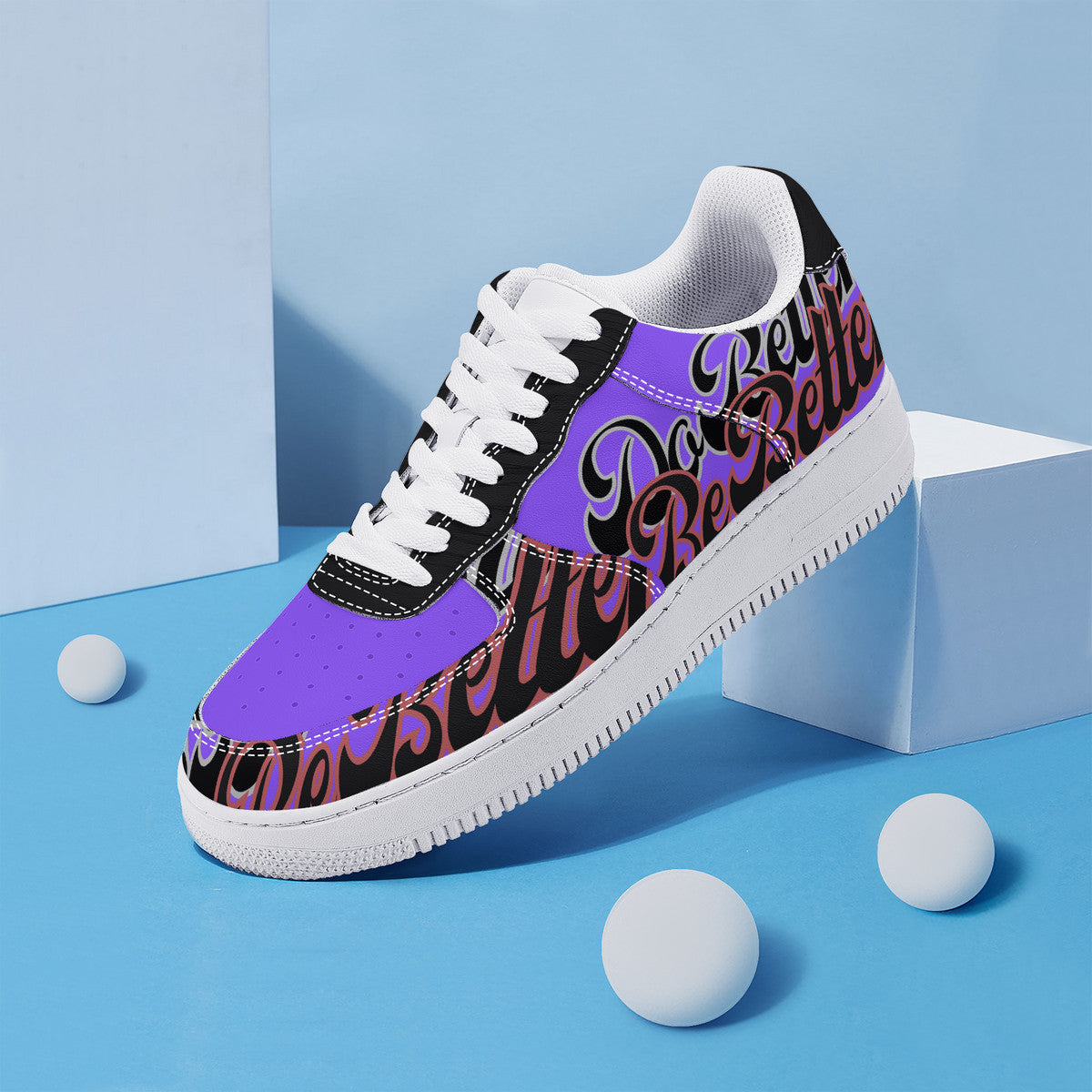 Purple DB3 Low Top Sneakers - Elevate Your Style and Make a Statement