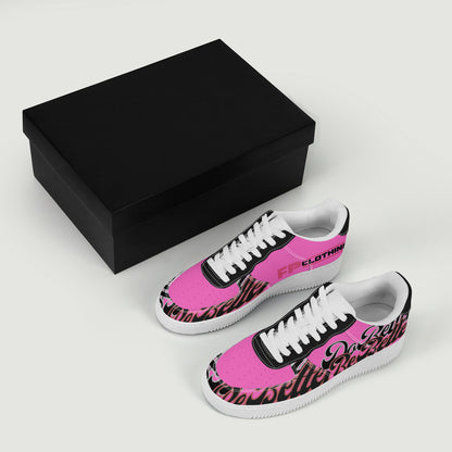 Pink DB3 Low Top Sneakers - Elevate Your Style and Make a Statement