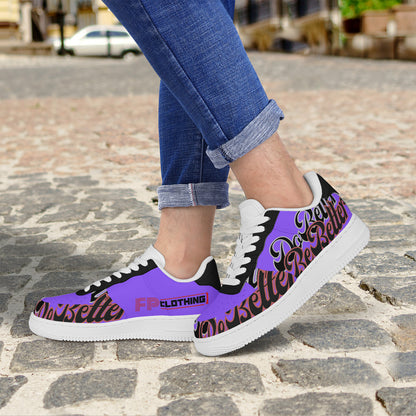 Purple DB3 Low Top Sneakers - Elevate Your Style and Make a Statement