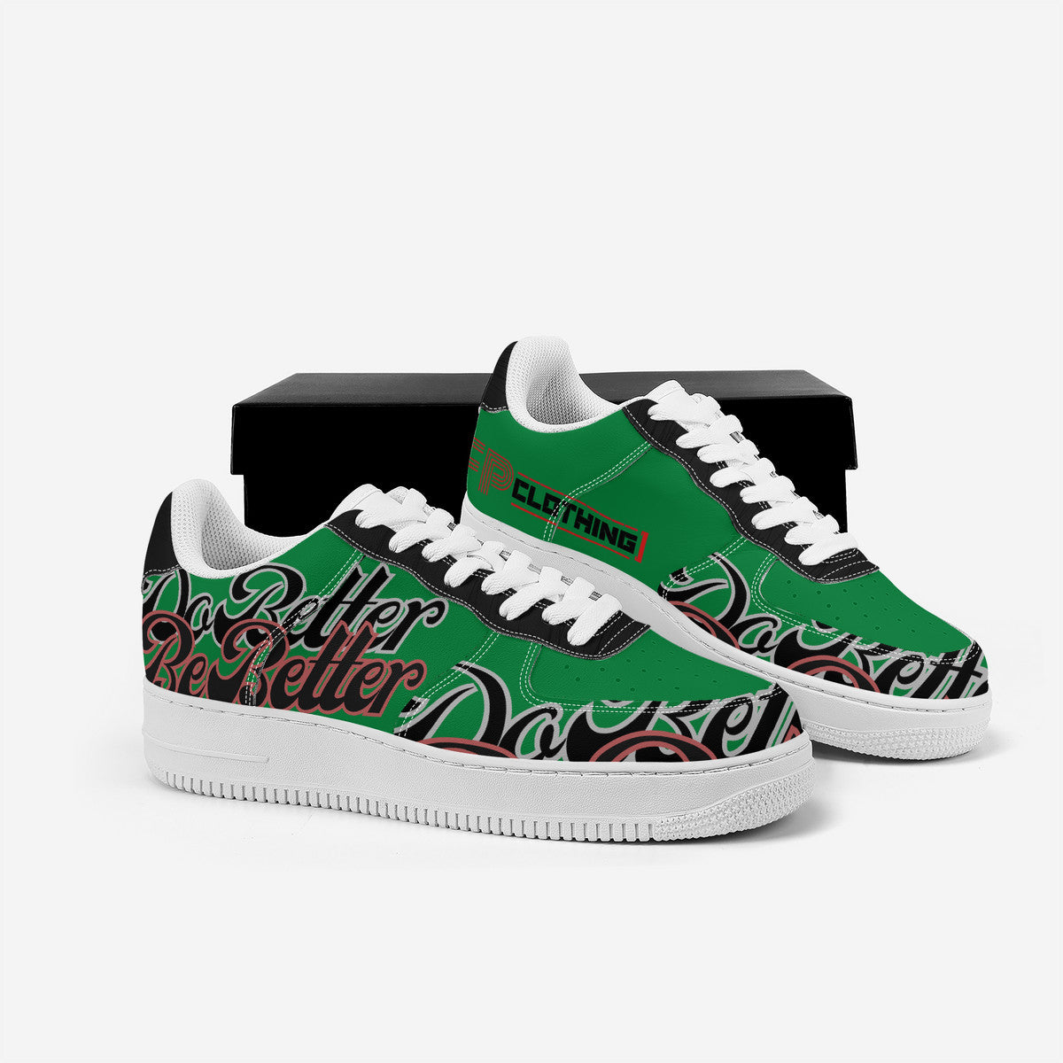 Green DB3 Low Top Sneakers - Elevate Your Style and Make a Statement