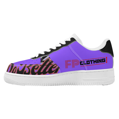 Purple DB3 Low Top Sneakers - Elevate Your Style and Make a Statement