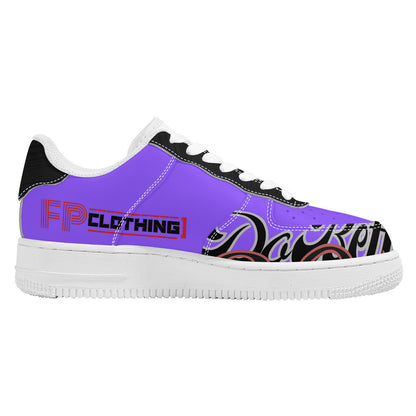 Purple DB3 Low Top Sneakers - Elevate Your Style and Make a Statement