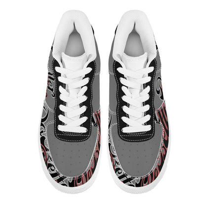 Gray DB3 Low Top Sneakers - Elevate Your Style and Make a Statement