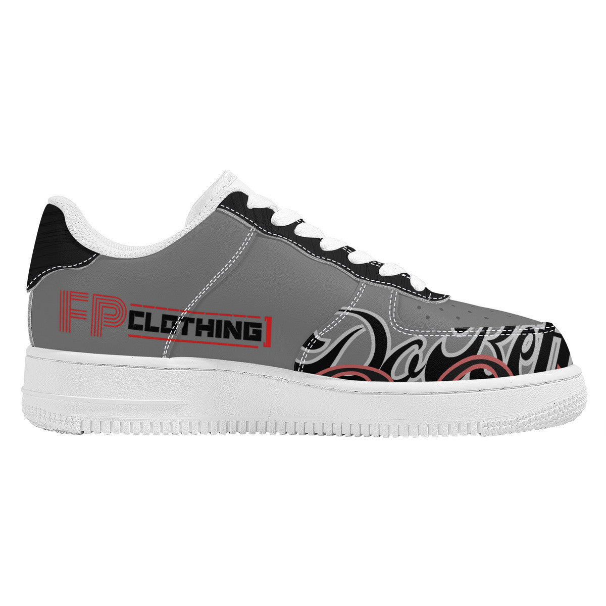 Gray DB3 Low Top Sneakers - Elevate Your Style and Make a Statement