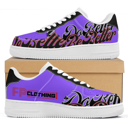 Purple DB3 Low Top Sneakers - Elevate Your Style and Make a Statement