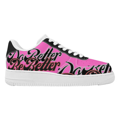 Pink DB3 Low Top Sneakers - Elevate Your Style and Make a Statement