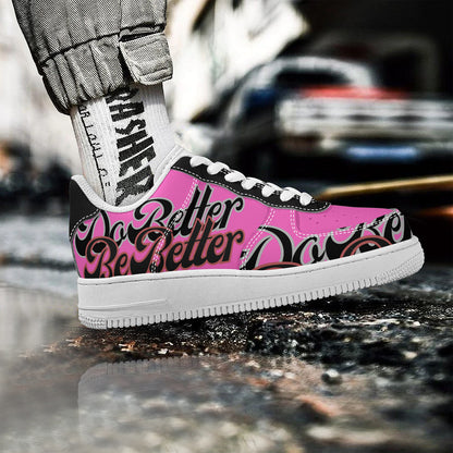 Pink DB3 Low Top Sneakers - Elevate Your Style and Make a Statement