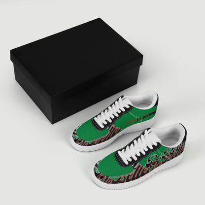 Green DB3 Low Top Sneakers - Elevate Your Style and Make a Statement