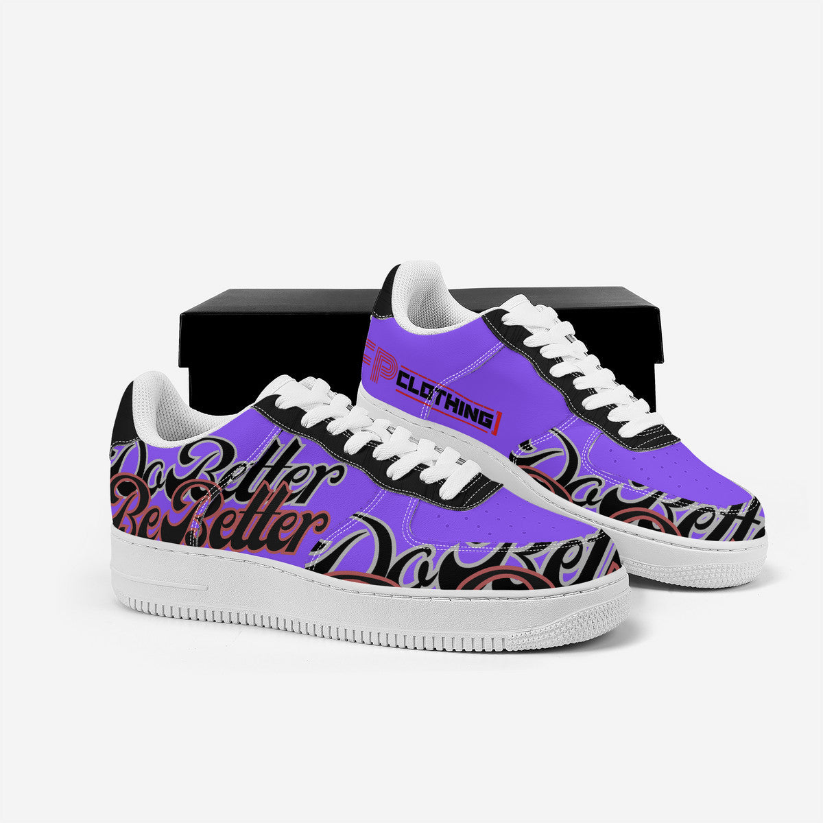 Purple DB3 Low Top Sneakers - Elevate Your Style and Make a Statement