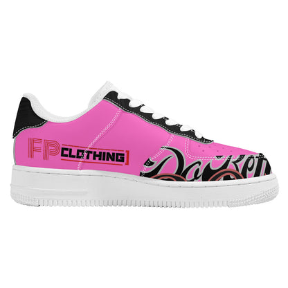 Pink DB3 Low Top Sneakers - Elevate Your Style and Make a Statement