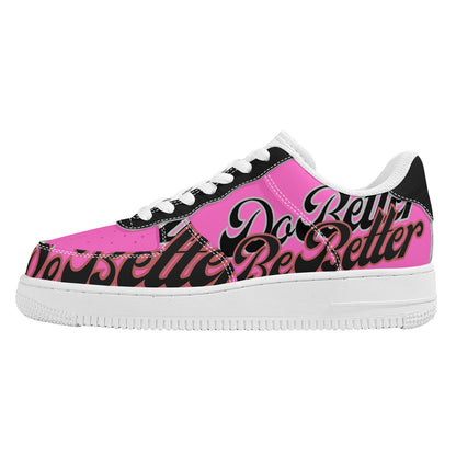 Pink DB3 Low Top Sneakers - Elevate Your Style and Make a Statement