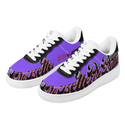 Purple DB3 Low Top Sneakers - Elevate Your Style and Make a Statement