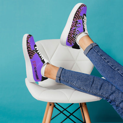 Purple DB3 Low Top Sneakers - Elevate Your Style and Make a Statement