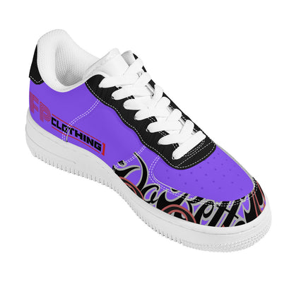 Purple DB3 Low Top Sneakers - Elevate Your Style and Make a Statement