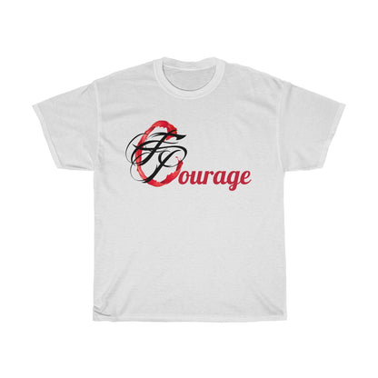 Courage Tee - Cotton Print (Various Colors)