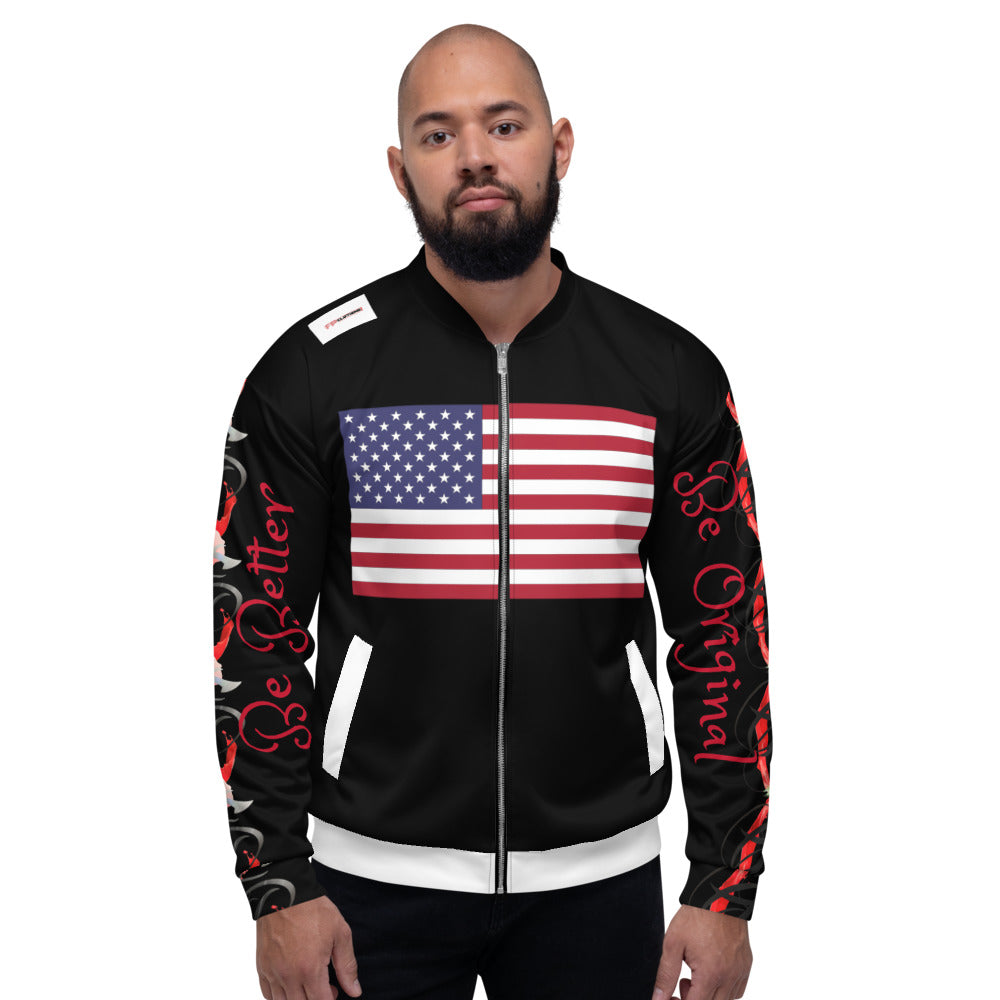 FPC Link USA Unisex Bomber Jacket - *Stand Out Edition