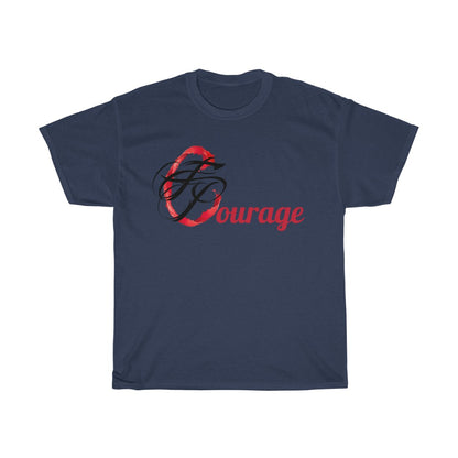 Courage Tee - Cotton Print (Various Colors)