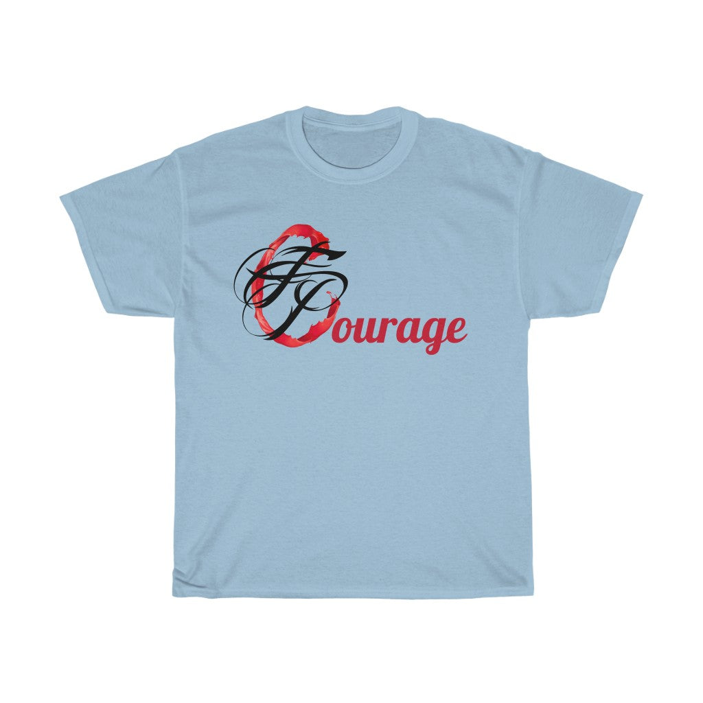 Courage Tee - Cotton Print (Various Colors)