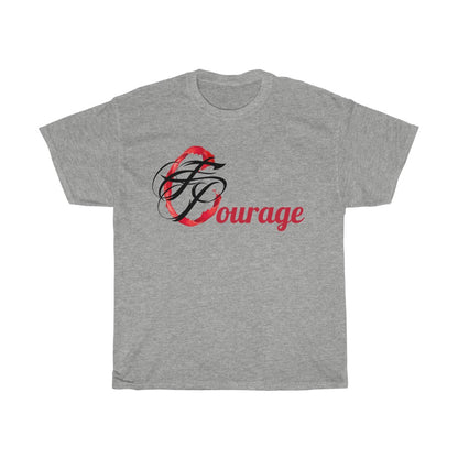 Courage Tee - Cotton Print (Various Colors)