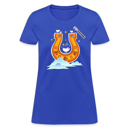 Lucky You Women's T-Shirt - royal blue