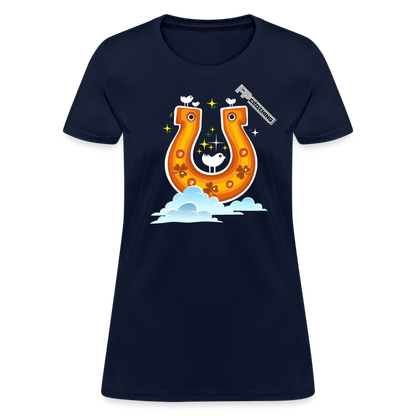 Lucky You Women's T-Shirt - navy