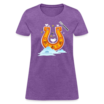 Lucky You Women's T-Shirt - purple heather