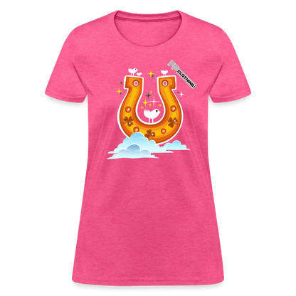 Lucky You Women's T-Shirt - heather pink